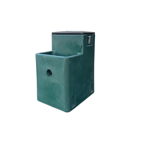 Miraco Lil Spring Single-Sided Green Livestock Waterer