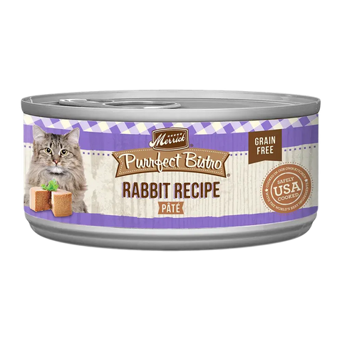 Merrick Purrfect Bistro Rabbit Pate Canned Cat Food
