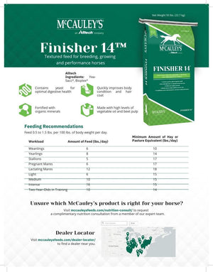 Finisher 14 sale sheet