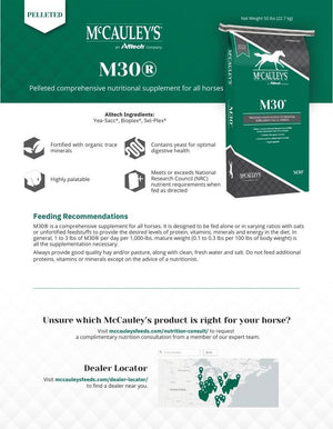 M30 Sale Sheet