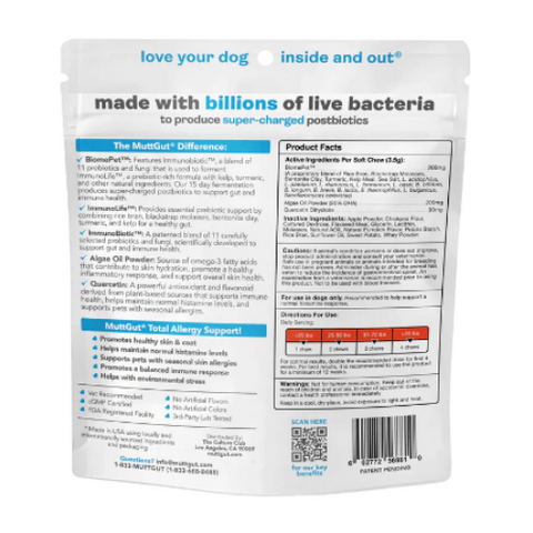 MuttGut Allergy Back