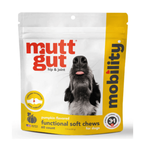 MuttGut Mobility Front of Bag