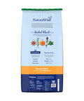 NatureWise chicken food bag with herbal blend ingredients on a white background
