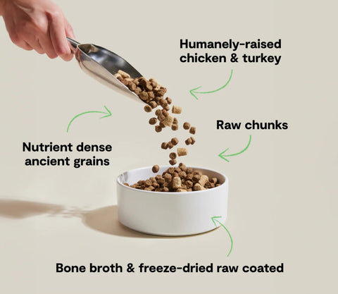 Open Farm RawMix Open Prairie & Ancient Grains Dog Food 