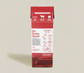 Back of the Carton of Open Farm Grass-Fed Beef Bone Broth 