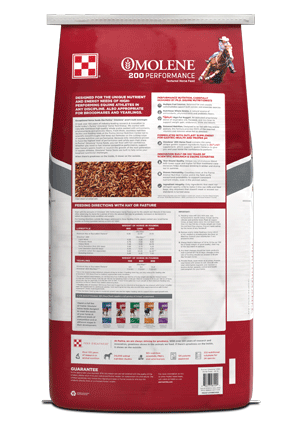 Purina Omolene 200 Performance Horse Feed