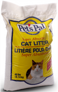 Pet's Pal Unscented Clay Cat Litter 40lb. 