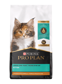 Purina Pro Plan Chicken & Rice Formula Kitten Dry Cat Food