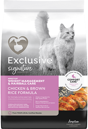 Exclusive Signature Weight Management and Hairball Care Dry Cat Food