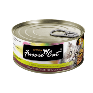 Fussie Cat Tuna with Clams Formula in Aspic Canned Food