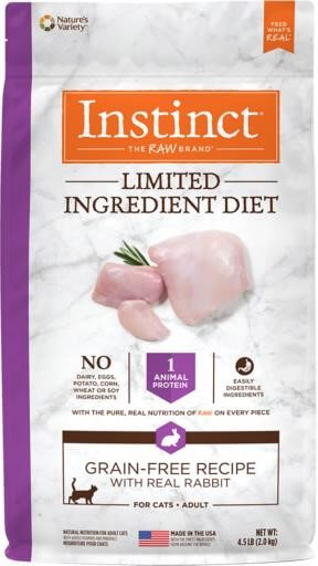 Instinct Limited Ingredient Diet Real Rabbit Recipe Dry Cat Food