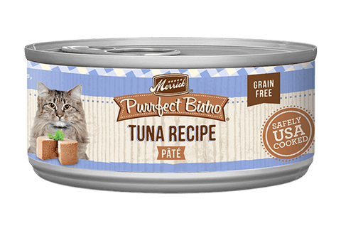 Merrick Purrfect Bistro Grain Free Tuna Pate Canned Cat Food