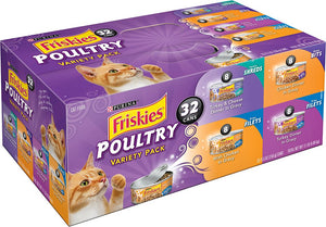 Friskies Poultry Variety Pack Canned Cat Food