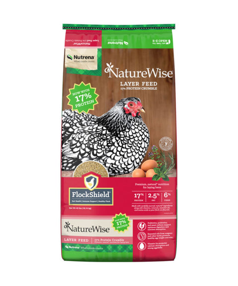 Bag of NatureWise Layer Crumbles 