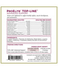 ProElite Topline Advanced Support label