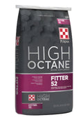 Bag of Purina Fitter 52 show cattle feed