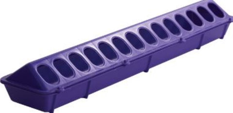 Purple Plastic Chick Feeder