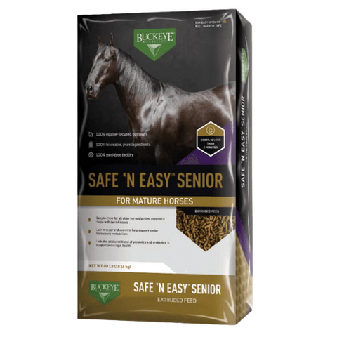 BUCKEYE™ Nutrition SAFE ‘N EASY™ Senior Horse Feed