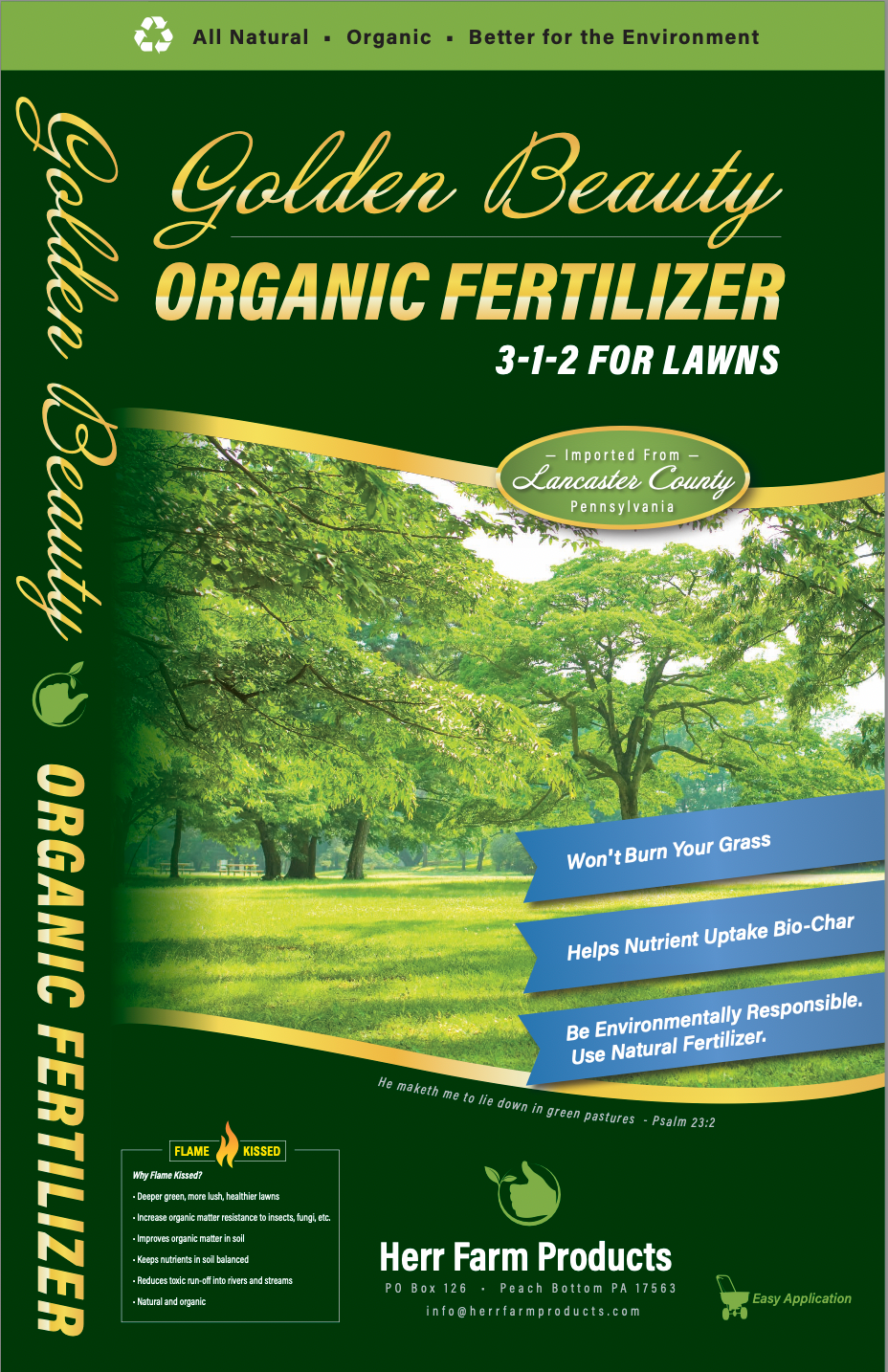 Golden Beauty Lawn Fertilizer The Mill Bel Air, Black Horse, Red