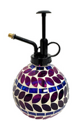 Panacea Mosaic Glass Mister for garden watering, featuring colorful mosaic glass design and a sleek handheld spray style.