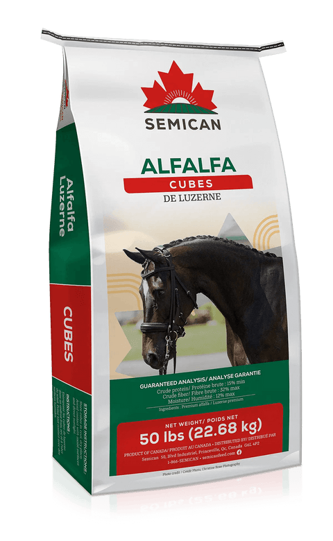 Semican Alfalfa Cubes Horse Feed