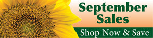 September sales, specials and events