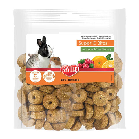 Bag of Kaytee Super C Bites Small Pet Treat