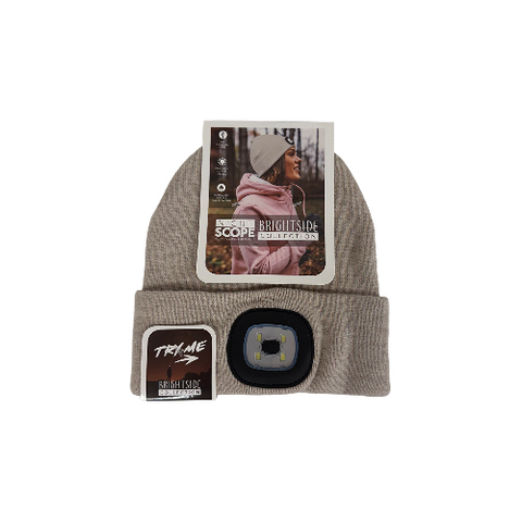 Night Scope Oat Brightside LED Beanie