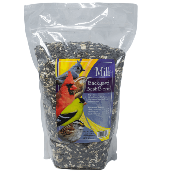 The Mill Backyard Best Blend Bird Seed Bel Air, Black Horse, Red Lion