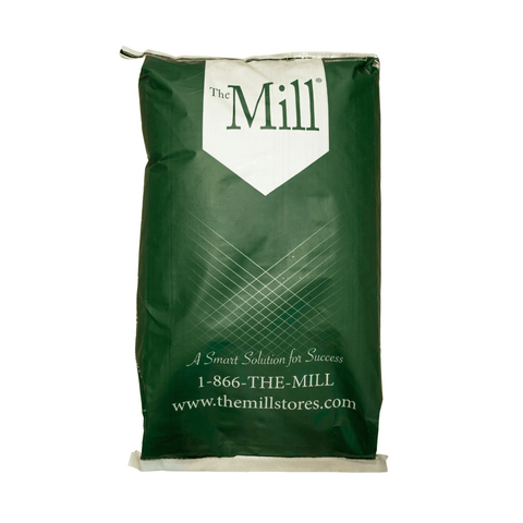 The Mill Senior Horse Feed bag showing the front label with product name and branding, designed for senior horses' nutritional needs.
