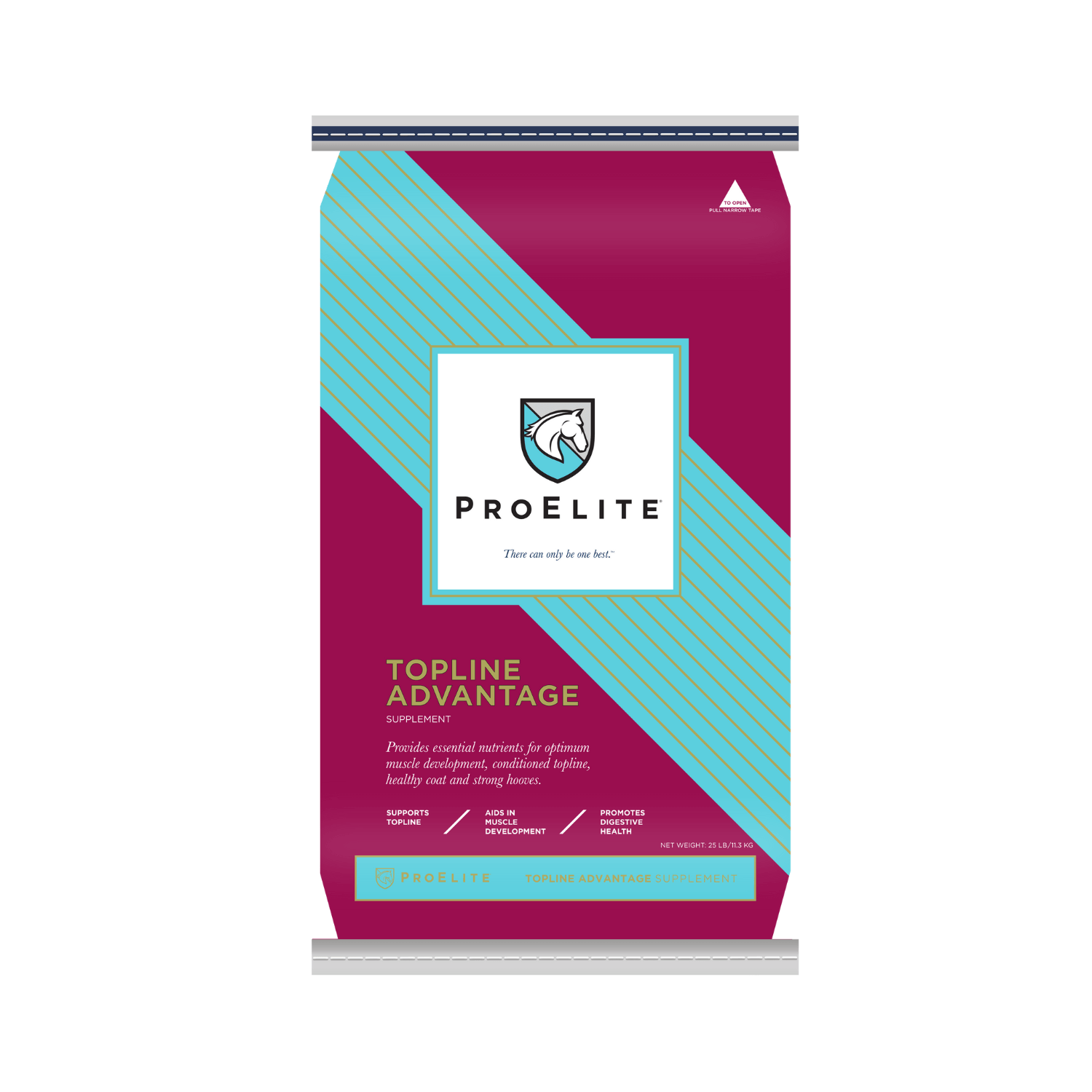 ProElite Topline Advantage Horse Feed The Mill Bel Air, Black Horse