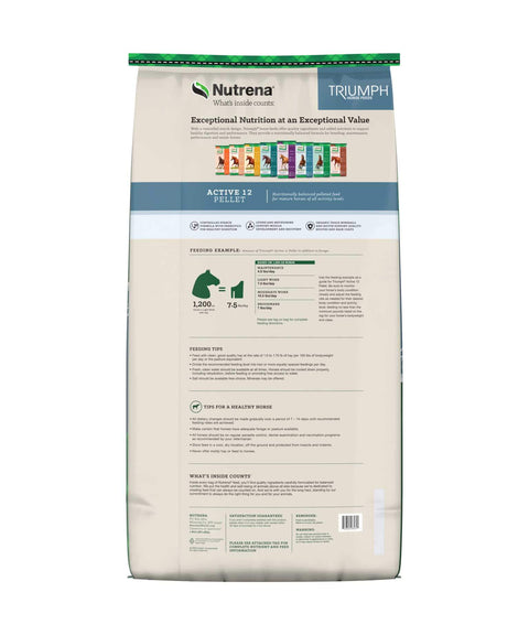 Nutrena Triumph Active 12 Pellet Horse Feed