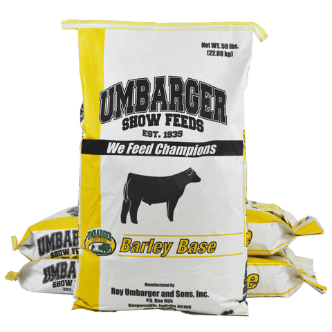 Umbarger Show Feeds Barley Base Show Cattle Feed