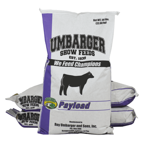 Umbarger Show Feeds Payload Show Cattle Feed