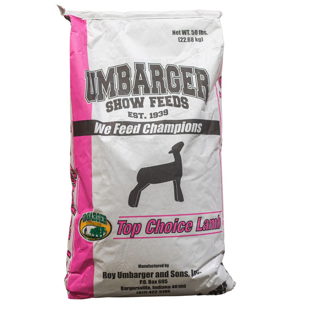 Umbarger Show Feeds Top Choice Lamb 19 Show Lamb Feed, 50 lb