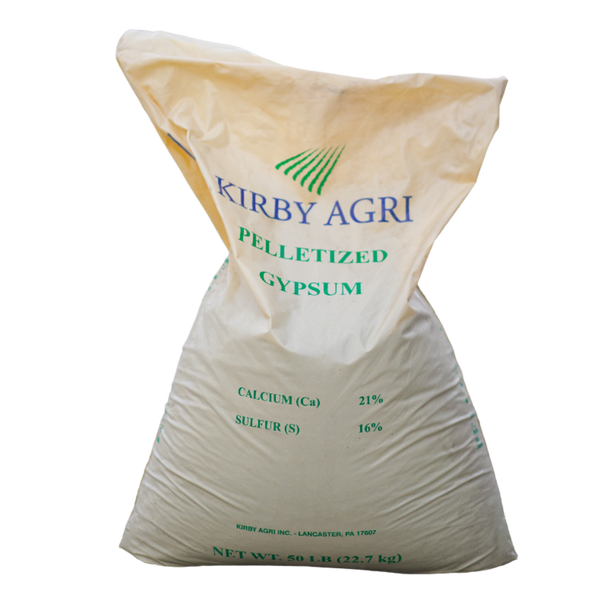 nutrient value of gypsum fertilizer Pelleted Gypsum Lawn Soil Amendment
