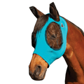 Blue Cashel Professional’s Choice ComfortFit Lycra Fly Mask for horses, featuring a snug fit and breathable material.