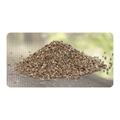 Kirby Agri 0-20-20 fertilizer for lawn and turf, showing granular fertilizer spread on a green turf surface.