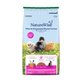 Cargill Nutrena NatureWise Silkie & Ornamental Starter Grower livestock feed bag with colorful label and product details.