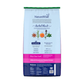 Nutrena® NatureWise® Silkie & Ornamental Starter Grower livestock feed bag with colorful label and product details.
