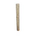 10 ft pressure-treated round fence post with 5-6 inch diameter from Statesman, suitable for fencing projects.