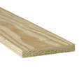 Madison Wood® pressure-treated pine board, 5/4" x 6" x 16', for fencing, showing the wood grain and treated surface.