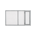 Tarter heavy-duty welded wire dog kennel, 10x10x6 feet, durable outdoor enclosure for pets with secure welded wire panels.