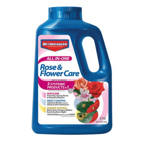rose plant fertilizer SBM Life Science All-In-One Rose Fertilizer