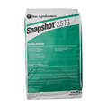 Heritage Professional Snapshot® 2.5 TG herbicide bag, 50 lb pre-emergent weed control for lawns and gardens.
