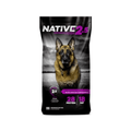 Native® Level 2.5 Performance Dog Food by Blue Seal featuring lamb, salmon meal, and rice in a 40 lb bag.