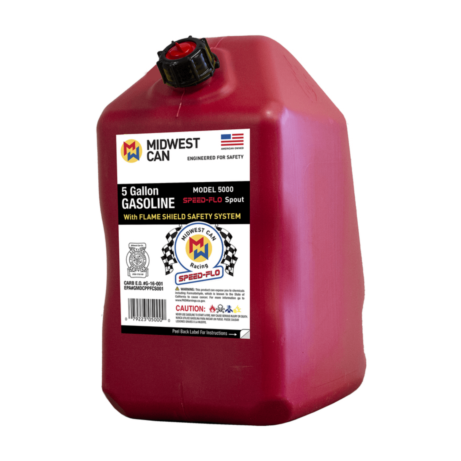Midwest Can Company® 5010 Speed-Flo Gas Can – 5 Gallon | The Mill