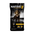 Blue Seal Native® Level 2 Performance Dog Food in a 40 lb bag, showing the product packaging and branding.