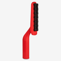 Lilly Brush® Furniture Brush for pet fur removal, featuring soft bristles and ergonomic handle, designed for cleaning furniture and upholstery.