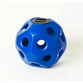 Slow Feed Hay Ball in blue on a white background